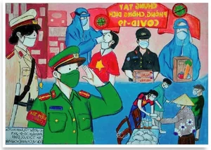 Inspiring Paintings Celebrating the Ho Chi Minh Communist Youth Union - image 23