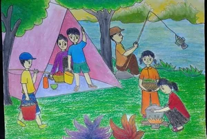 Inspiring Paintings Celebrating the Ho Chi Minh Communist Youth Union - image 15
