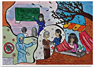 Inspiring Paintings Celebrating the Ho Chi Minh Communist Youth Union - image 20