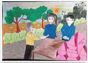 Inspiring Paintings Celebrating the Ho Chi Minh Communist Youth Union - image 4