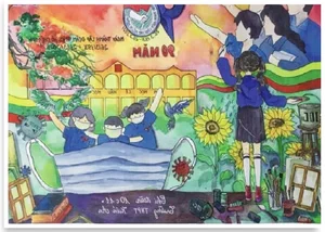 Inspiring Paintings Celebrating the Ho Chi Minh Communist Youth Union - image 25