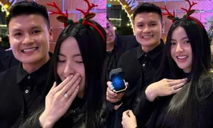 Quang Hai and Fiancée Share Unreleased Engagement Photos After Traditional Ceremony - image 0