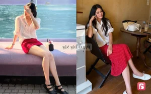 Elegant Style Guide: How to Master the White Shirt and Red Skirt Combo - image 5