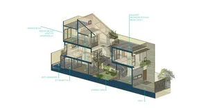 Peaceful Tropical House for a Three-Generation Family in HCMC - image 1