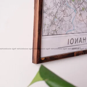 FEGO A2-A3 Modern Wooden Wall Photo Frames for Sophisticated Living Room Decor - image 0