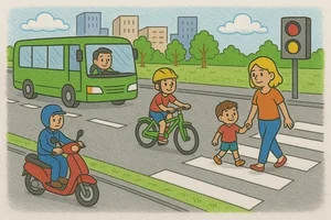 Creative and Meaningful Traffic Safety Drawing Ideas for School Projects - image 13