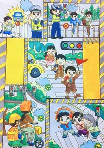 Creative and Meaningful Traffic Safety Drawing Ideas for School Projects - image 30