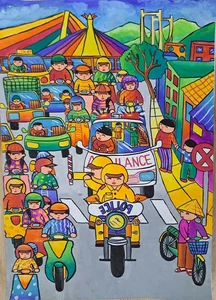 Creative and Meaningful Traffic Safety Drawing Ideas for School Projects - image 26