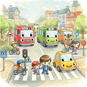 Creative and Meaningful Traffic Safety Drawing Ideas for School Projects - image 42