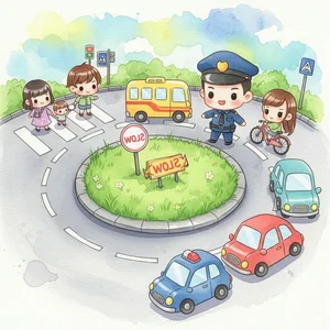 Creative and Meaningful Traffic Safety Drawing Ideas for School Projects - image 43