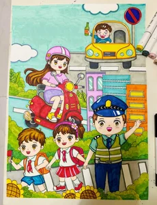 Creative and Meaningful Traffic Safety Drawing Ideas for School Projects - image 41