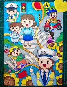 Creative and Meaningful Traffic Safety Drawing Ideas for School Projects - image 39