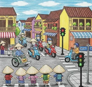 Creative and Meaningful Traffic Safety Drawing Ideas for School Projects - image 37