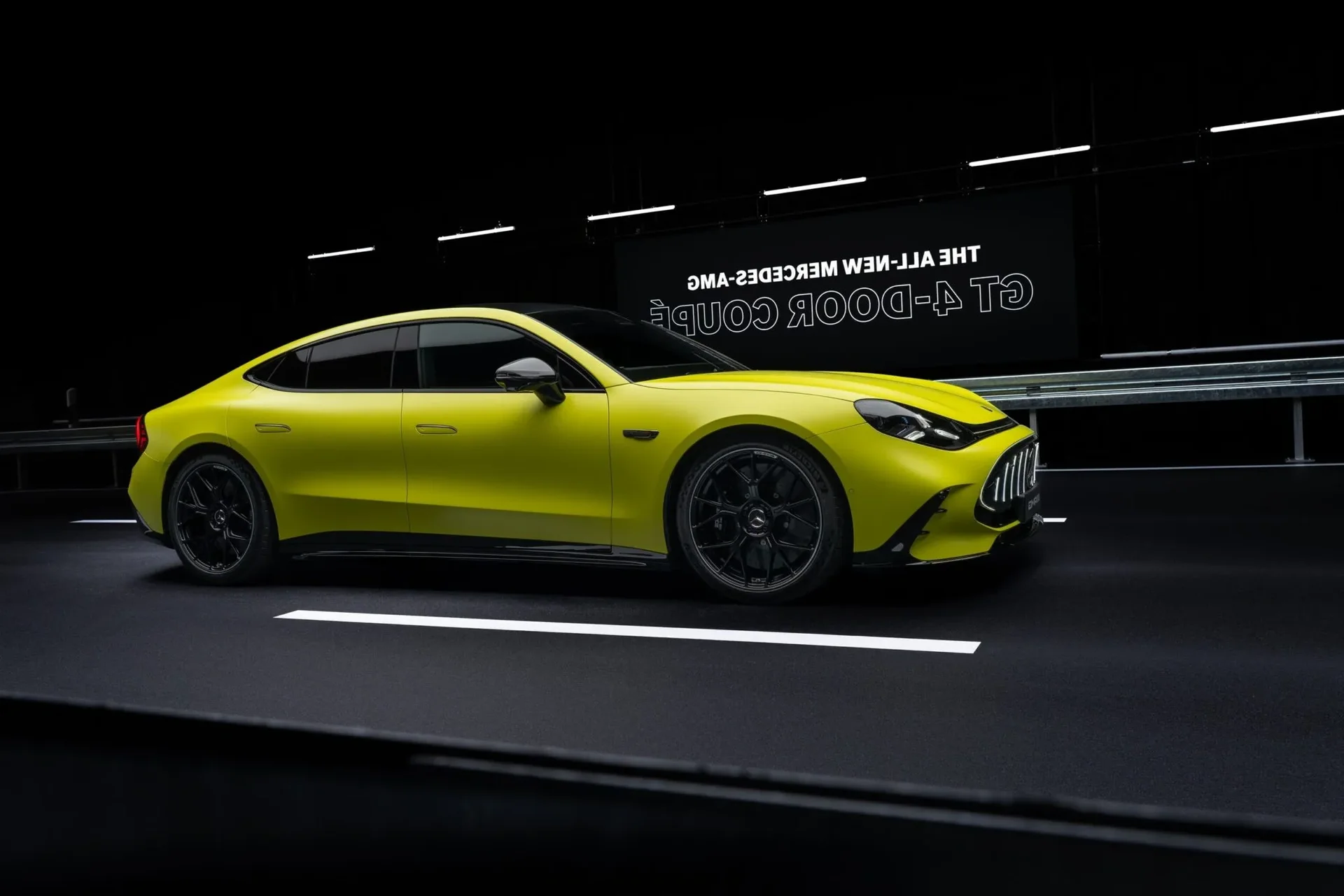 Mercedes-AMG Challenges Porsche Taycan with 1,153 HP All-Electric AMG GT 4-Door Coupe