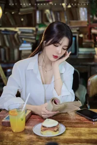 Lilly Luta Captivates Fans with Pure and Elegant White Shirt Photoshoot - image 9