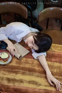 Lilly Luta Captivates Fans with Pure and Elegant White Shirt Photoshoot - image 7
