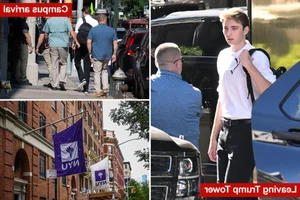 Barron Trump Stands Out on His First Day at NYU Stern School of Business - image 0