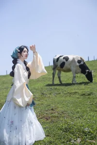 Elegant Portraiture in YiTuYu Art Language Vol.4381 Featuring Shen Shi Si - image 0