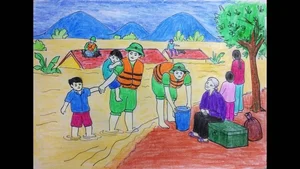 Heartwarming 6th-Grade Artworks Expressing Human Love and Compassion - image 43
