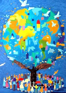 Heartwarming 6th-Grade Artworks Expressing Human Love and Compassion - image 9
