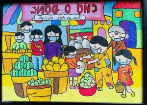 Heartwarming 6th-Grade Artworks Expressing Human Love and Compassion - image 21