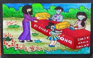 Heartwarming 6th-Grade Artworks Expressing Human Love and Compassion - image 16