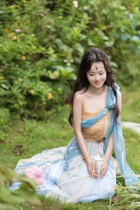 Timeless Beauty: YiTuYu Art Language Vol.6117 Showcase Featuring Wan Wan - image 3