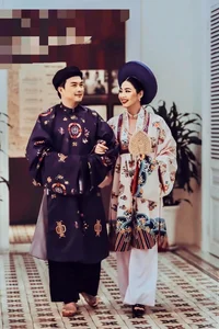 Ky Duyen and Minh Trieu Showcase Stunning Couple Outfits During European Vacation - image 1