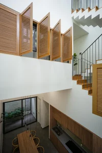 May House in Bien Hoa: Revolutionizing Urban Living with Split-Level Design and Natural Light - image 6
