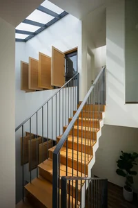 May House in Bien Hoa: Revolutionizing Urban Living with Split-Level Design and Natural Light - image 15