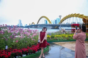 Stunning Dragon Mascots at the 2024 Tet Flower Street in Da Nang - image 8