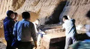 Shocking Discovery: Workers Unearth Ancient Tomb and Find Something Truly Astonishing - image 0