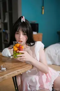 XiuRen No.10653 Ruan Qing: Captivating in Exclusive Pink Maid Outfit Photoshoot - image 1