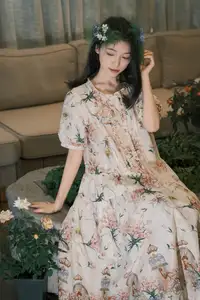 Discover Zzzhen's Serene Elegance in YiTuYu Vol.8271: A Captivating Floral Portrait - image 9