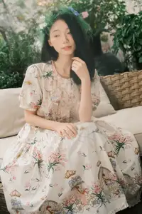Discover Zzzhen's Serene Elegance in YiTuYu Vol.8271: A Captivating Floral Portrait - image 6