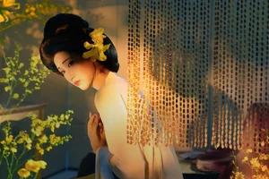YiTuYu Art Language Vol.9534 He Li Han Stunning Portrait Gallery - image 9