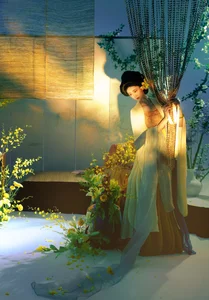 YiTuYu Art Language Vol.9534 He Li Han Stunning Portrait Gallery - image 1