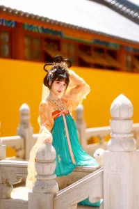 Elegant Portrait Series: Jie Ruan Tang in YiTuYu Art Language Vol.9340 – A Captivating Visual Study of Day and Night Aesthetic Styles - image 1