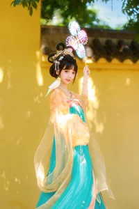 Elegant Portrait Series: Jie Ruan Tang in YiTuYu Art Language Vol.9340 – A Captivating Visual Study of Day and Night Aesthetic Styles - image 7