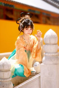 Elegant Portrait Series: Jie Ruan Tang in YiTuYu Art Language Vol.9340 – A Captivating Visual Study of Day and Night Aesthetic Styles - image 16