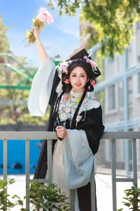 YiTuYu Art Language Vol.9871 Xiao Du Tong Xue: Charming Portrait Series - image 6