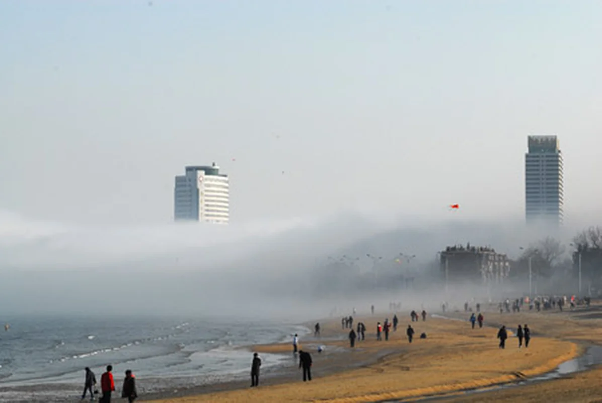 Decoding the Dramatic Dark Cloud Phenomenon Engulfing Cities in China
