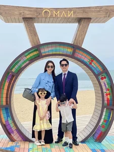 Miss Vietnam Dang Thu Thao Shares Heartwarming Photos of Her Newborn Third Daughter - image 0