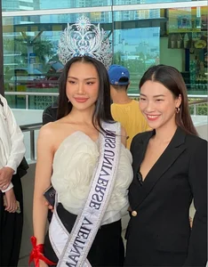 Bui Quynh Hoa Miss Universe Departure: Elegant Fashion and Multi-Million Dollar Crown - image 0