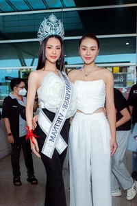 Bui Quynh Hoa Miss Universe Departure: Elegant Fashion and Multi-Million Dollar Crown - image 5