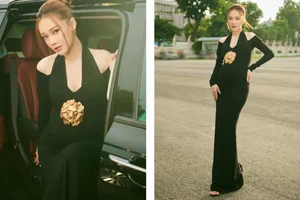 Nha Phuong Defines Maternity Chic with Luxury Handbags and Elegant Style - image 6