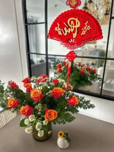 Supermodel Hà Anh Transforms Her Luxury HCMC Apartment into a Floral Paradise for Tet 2024 - image 7