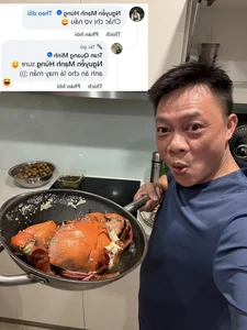 MC Tran Quang Minh’s Giant Crab Discovery Sparks Fun Social Media Buzz Among Famous Colleagues - image 8