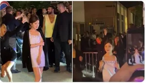 Selena Gomez Sparks Fashion Debate with Bold and Tight Corset Look - image 4