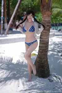XiuRen No.10699: Xin Shang Ke Flora's Enchanting Tropical Beach Escape - image 24